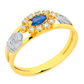 Anel de formatura em ouro 18k - Priscila